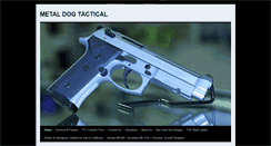 Desktop Screenshot of metaldogtactical.com